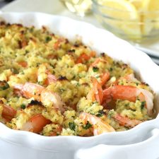 Easy Baked Shrimp Scampi