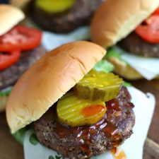 Blended Mushroom Beef Burger