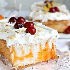 Orange Angel Food Cake