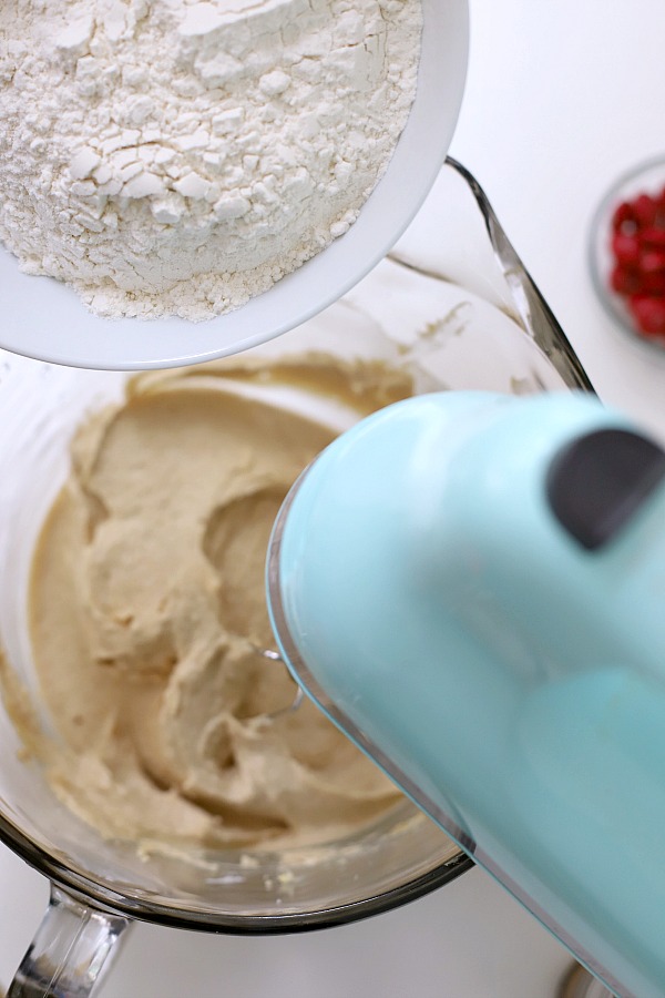 Celebrate the 4th of July with a giant patriotic peanut butter cookie pizza. Easy recipe the whole family will love.