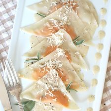 Sweet Potato Ravioli