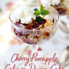 Cherry Pineapple Cabana Cake