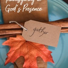 Thanksgiving Devotional