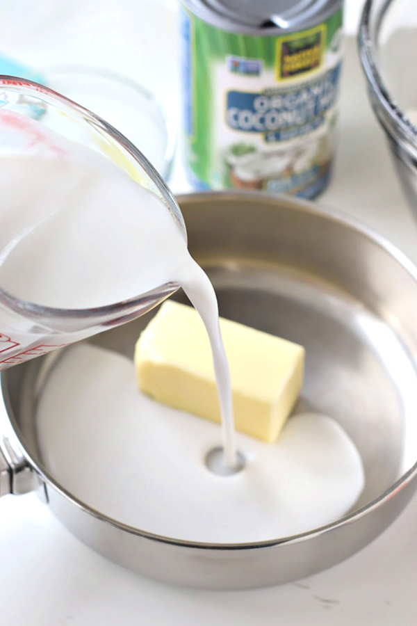 An easy recipe, coconut lemon cake is made with coconut milk, shredded coconut and a little rum, if desired. Baked in a Bundt pan it is similar to pound cake and so good with tea and coffee. Serve for dessert or slice and toast for a breakfast treat.