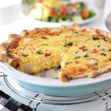 Crab Quiche