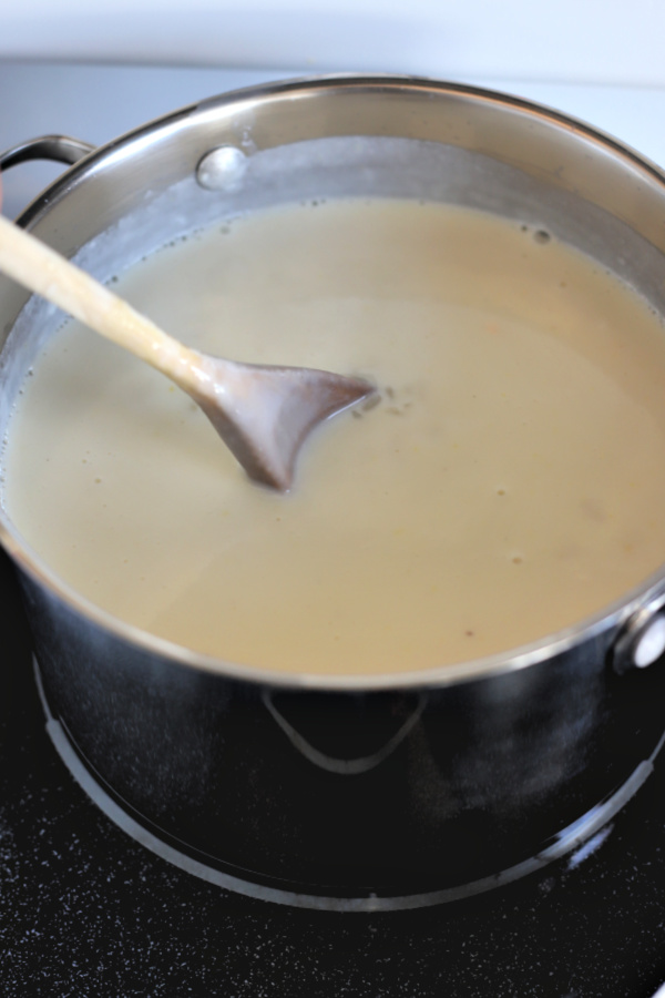 Easy recipe for creamy rice pudding. This old-fashioned dessert is not overly sweet. Simmered gently on the stove top until the rice is tender but not mushy, it turns out perfect time after time.