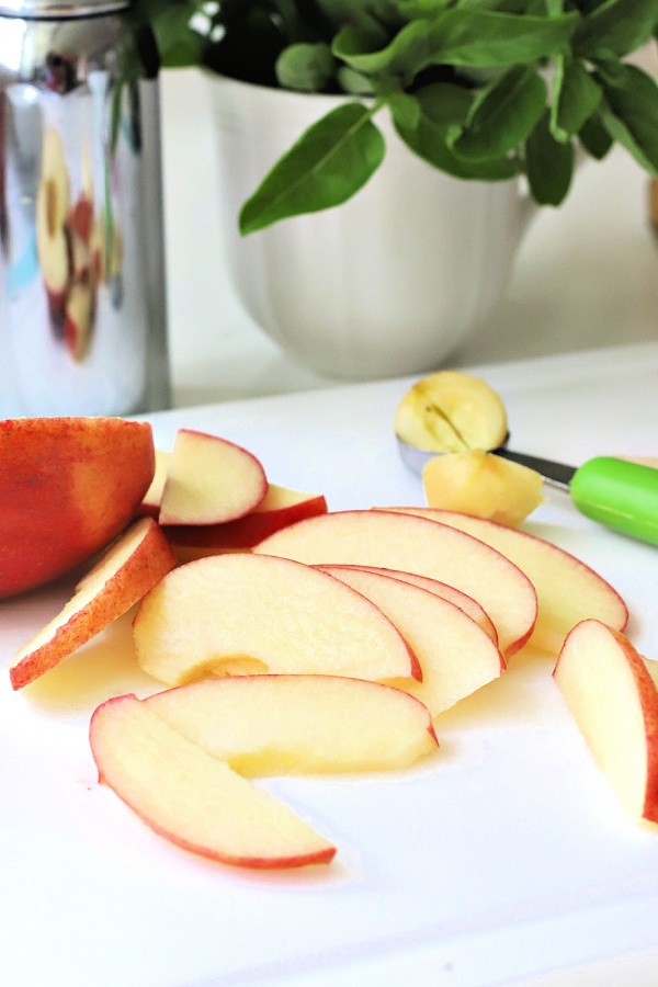 Easy recipe for making an apple carrot slaw that is crunchy, creamy and healthy.