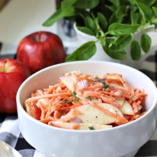 Apple Carrot Slaw