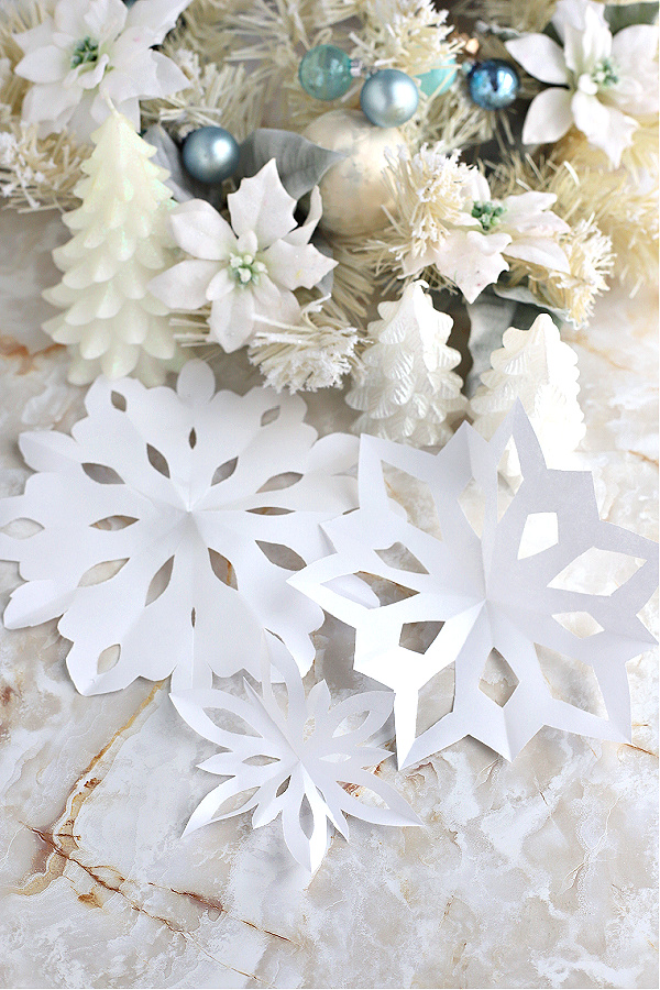 Paper snowflakes