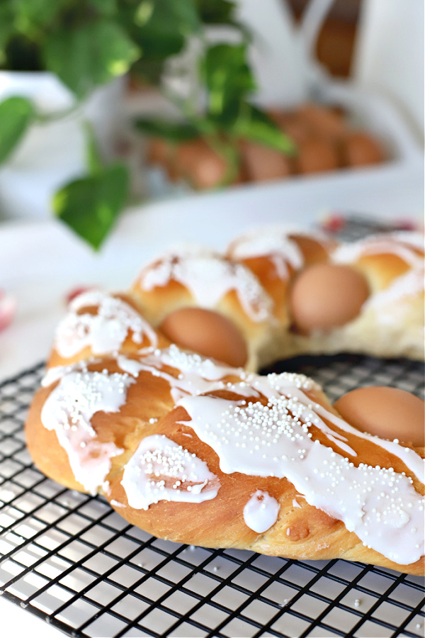 Bread machine sweet Easter bread