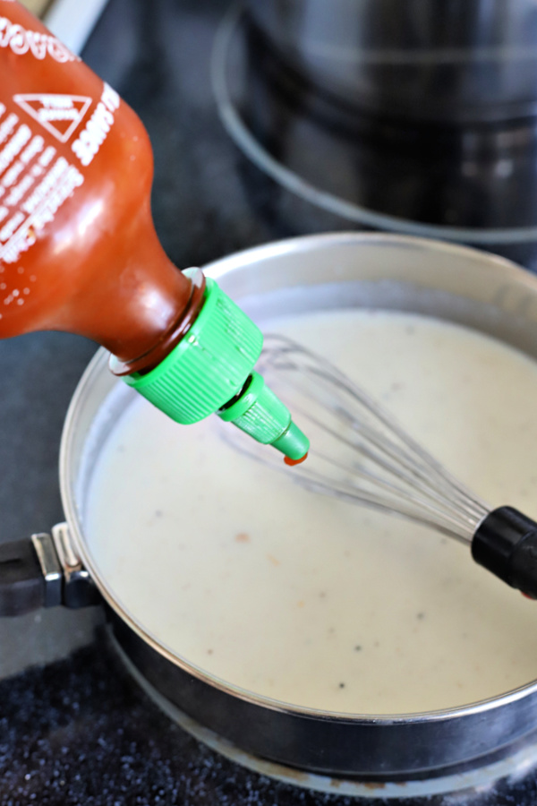 Recipe for creamy cheese sauce