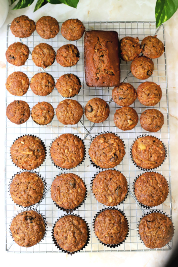 Large batch Morning Glory Muffins