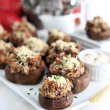 Sausage Stuffed Mushrooms