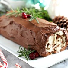 Mocha Yule Log