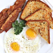 Cheddar, Bacon, Wheat Germ Quick Bread