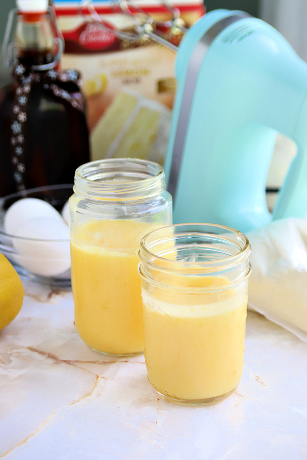 Lemon curd for lemon sheet cake 